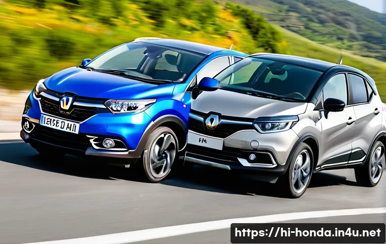 혼다 HR V와 르노 캡처 비교 관련 이미지 2